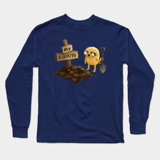 R.I.P Everything Burrito - Adventure Time fan art Long Sleeve T-Shirt